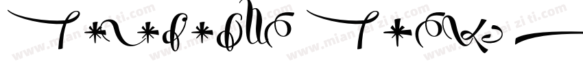 Salamander Script B字体转换